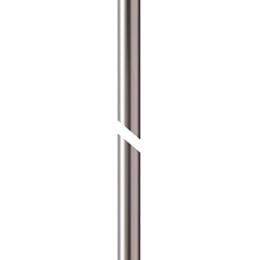 Stalp de aluminiu pentru antena - 2.5 m (diametru: 35 mm, grosime: 1.5 mm) - 1