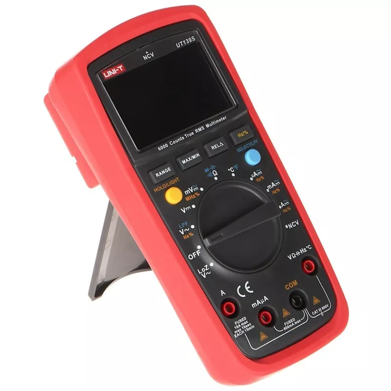 Multimetru digital UT139S UNI-T display EBTN detecție camp electric, True RMS 10÷10MHz,