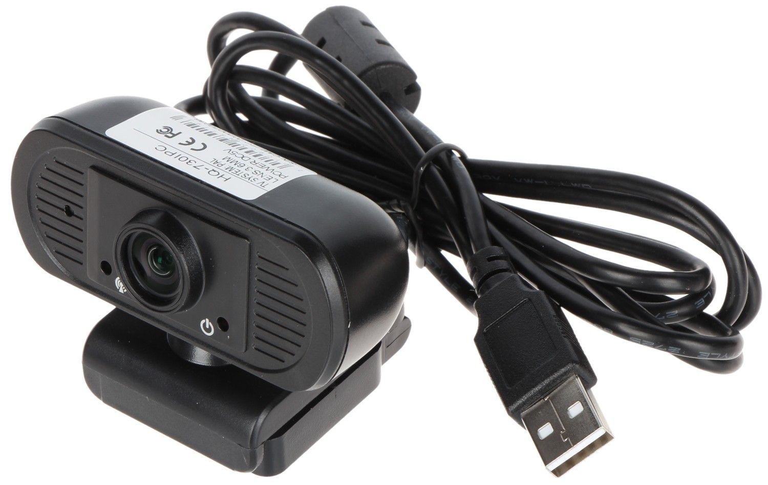 Cameră internet USB HQ-730IPC - 1080p 3.6 mm neagră