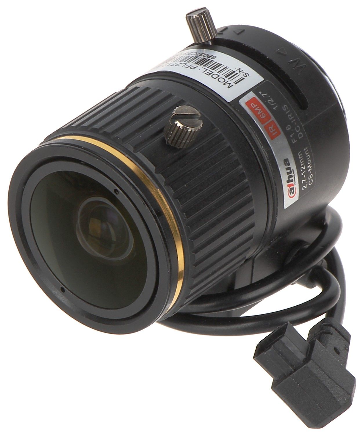 OBIECTIV ZOOM IR MEGA-PIXEL PFL2712-E6D 2.7...12 mm DC DAHUA