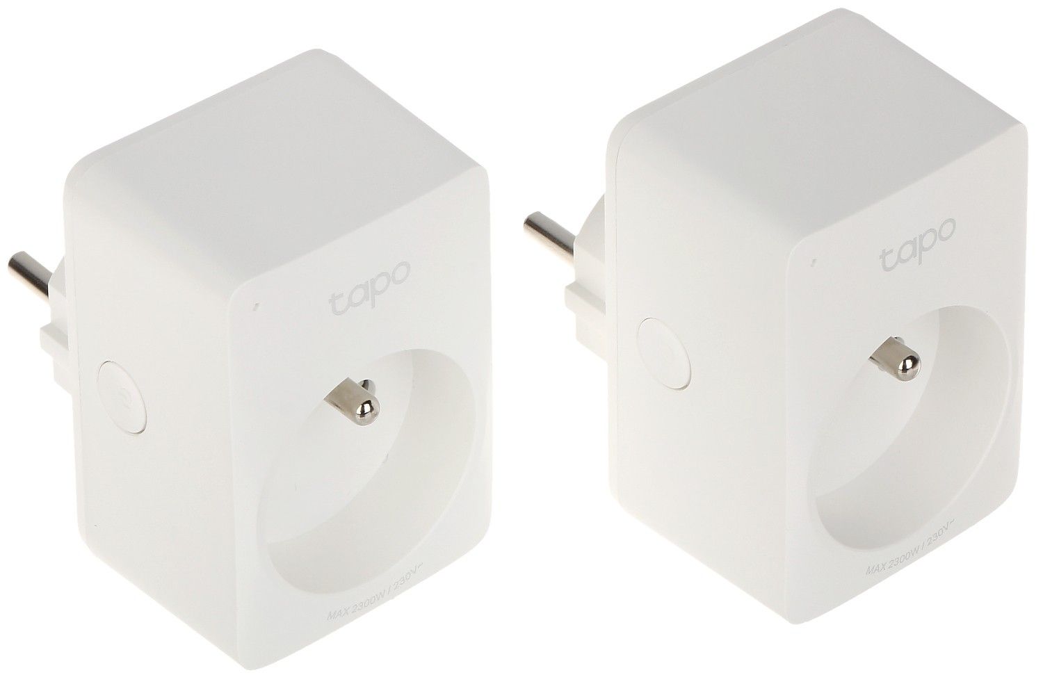 Kit 2 x Priză P100 TP-Link mini WI-FI Tapo WiFi 2.4 GHz, Bluetooth 4.2 (for onboarding only)