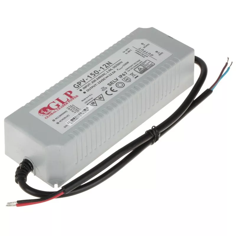 Sursă alimentare 12V/12.5A etanșă IP67