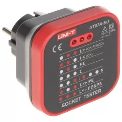 Tester pentru prize de curent UNI-T UT07A-EU