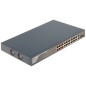 Switch PoE cu 24 porturi Hikvision DS-3E1326P-EI + 2xSFP