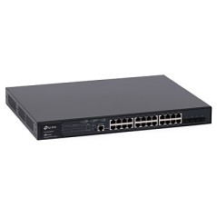 Switch PoE: TP-Link TL-SG3428XMP 24xGE (24xPoE 802.3af/at)) 4x SFP+ 384W - 1