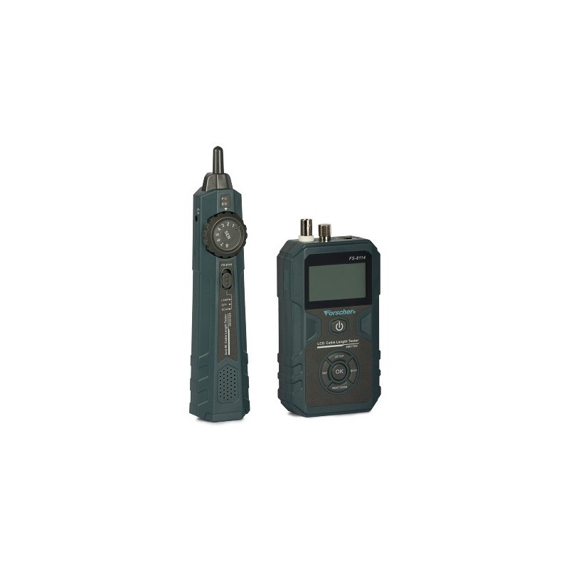 Tester cablu UTP, telefonic şi coax + tester optic: FORSCHER FS8114 - Refurbished - 1
