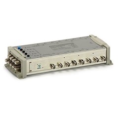 Multiswitch TERRA MSV-916L (2xSAT+CATV amplificat, 16 ieşiri, telealim., CLASS A) - 1