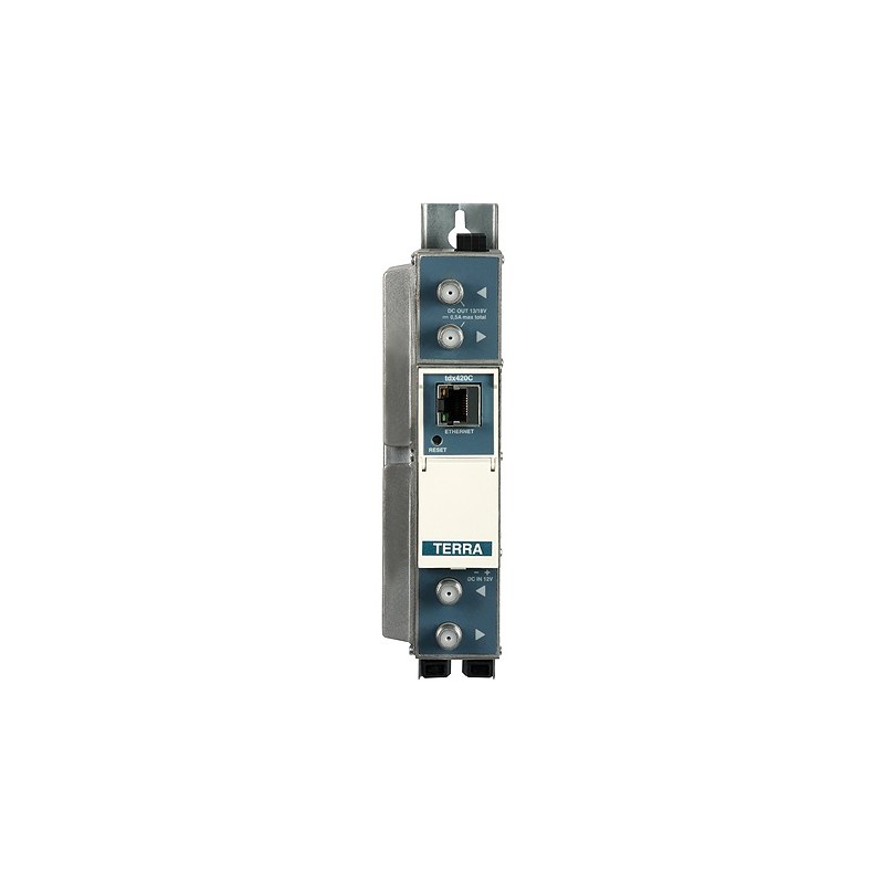 Transmodulator DVB-S/S2 (8PSK, QPSK) la 2xDVB-T (COFDM) TERRA TDX-420C (2xCI) - 1