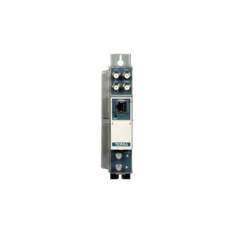 Transmodulator TERRA TDQ-440 (FTA) 8xDVB-S/S2 (8PSK, QPSK) - 4xDVB-C (QAM) - 1