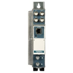 Transmodulator DVB-S/S2 (8PSK, QPSK) - 8xDVB-C (QAM) TERRA TDQ-480 (FTA) - 1