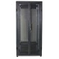 Cabinet rack 19'' Server (24U 600x800mm, staţionar, uşi perforate)