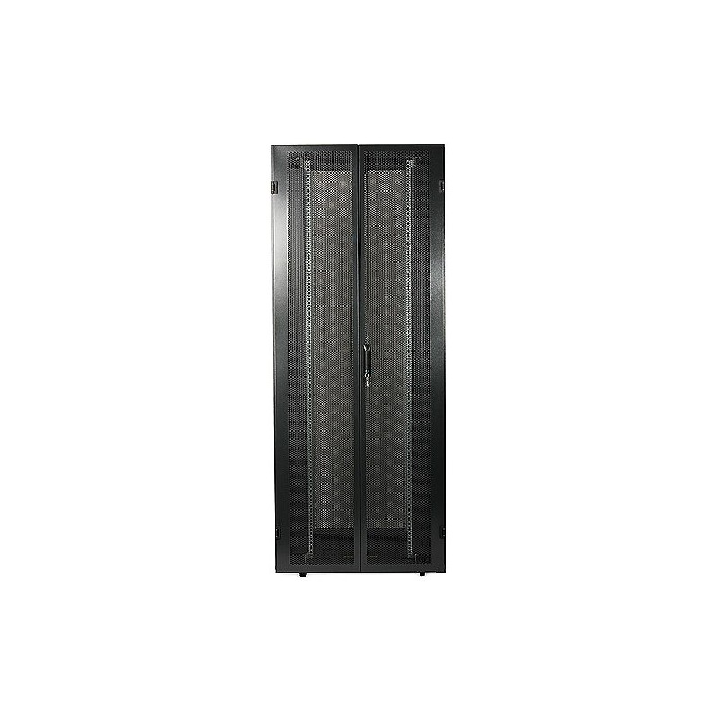 Cabinet rack 19 42U pentru servere 800x1000mm uşi metalice perforate - 1