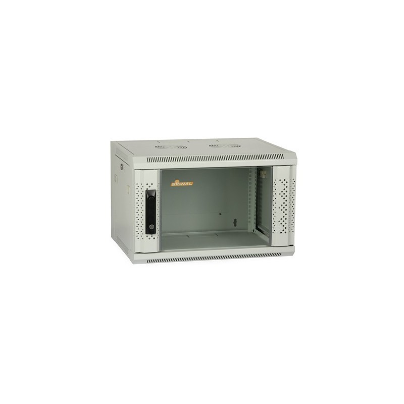 Cabinet RACK 6U 19 450 mm wallmount Signal RAL7035 - 1