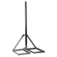 Suport de antenă vertical (75cm) cu placă de beton (50x50cm) - 1
