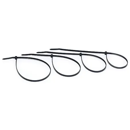 Coliere/şoricei de plastic TZ37/5Cs (negre, 37 cm) AMERIPOL - 1