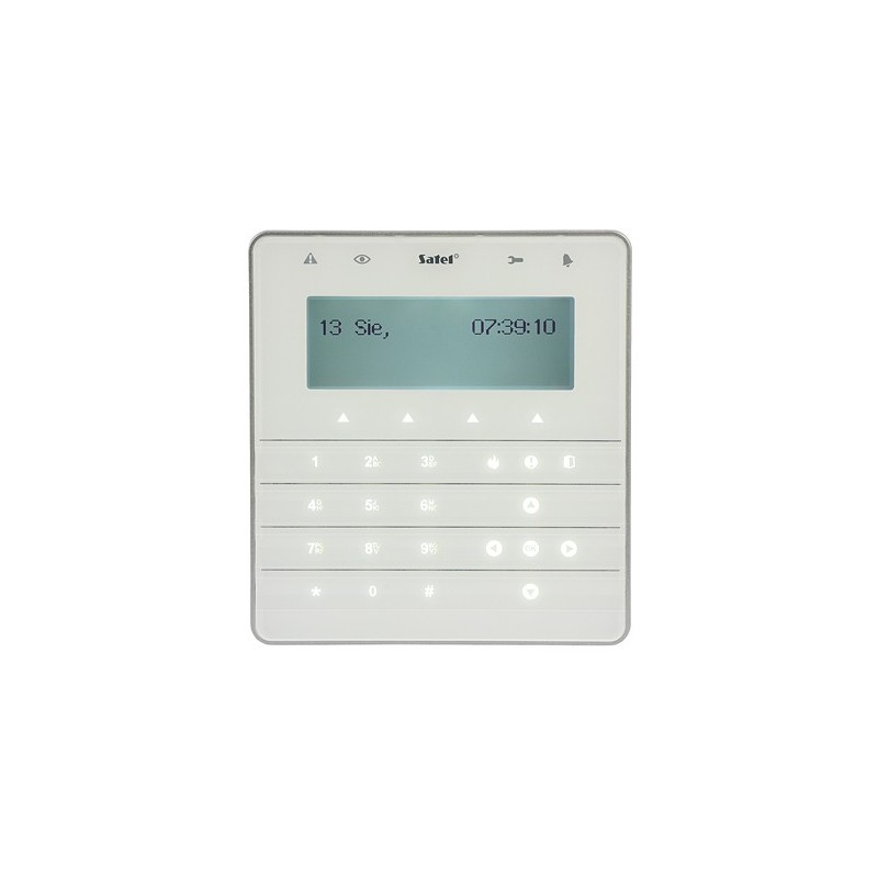 Touch Keypad SATEL INTEGRA INT-KSG-WSW - 1