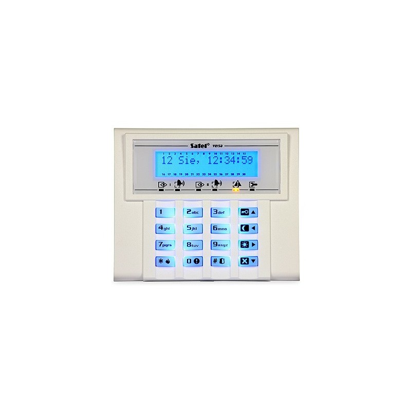 Tastatură LCD VERSA-LCD-BL (alabastru) pentru alarme VERSA SATEL - 1