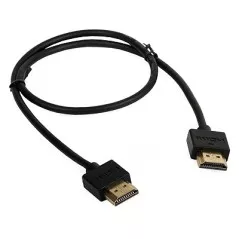 Cablu HDMI Slim 0.5m 1.4 High Speed (FullHD, ethernet) - 1