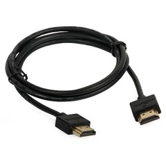 Cablu HDMI Slim 1m 1.4 High Speed (FullHD, ethernet) - 1