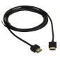 Cablu HDMI Slim 2m 1.4 High Speed (FullHD, ethernet)