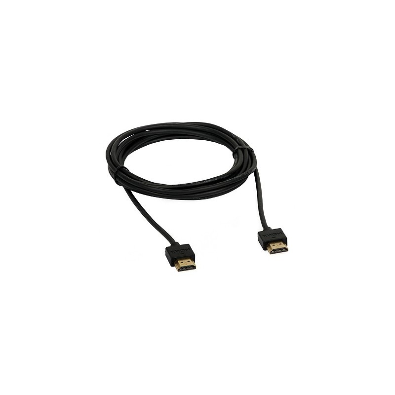Cablu HDMI Slim 3m 1.4 High Speed (FullHD, ethernet) - 1