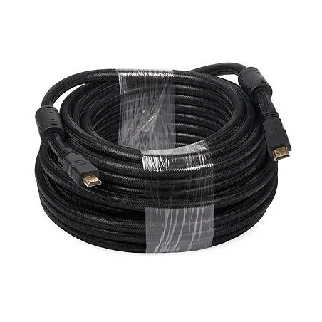 Cablu HDMI 15m aurit 24AWG v1.4 High Speed cu Ethernet SIGNAL - 1 Cablu HDMI 15m aurit 24AWG v1.4 High Speed cu Ethernet SIGNAL - 1