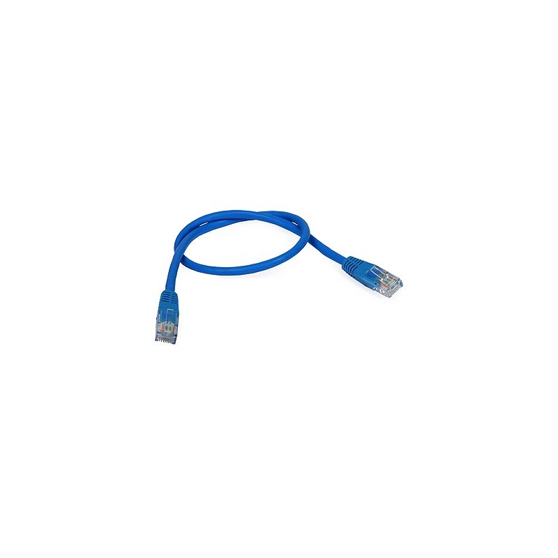 Patchcord UTP (0.5m, albastru) - 1