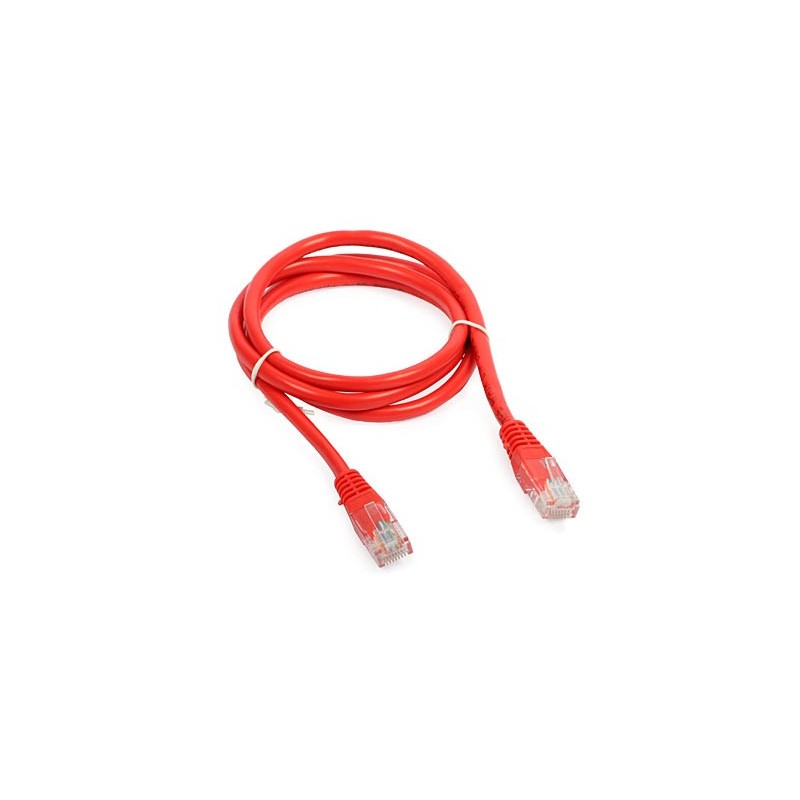 Patch cord UTP Cat5e (1m, roşu) - 1