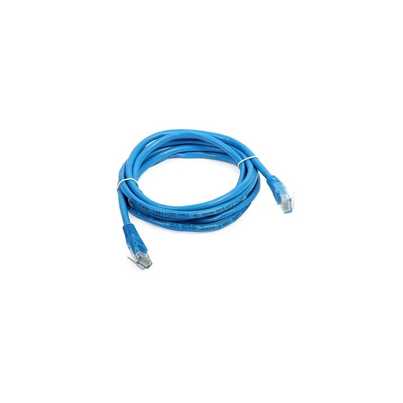 Patch cord UTP Cat5e (2m, albastru) - 1