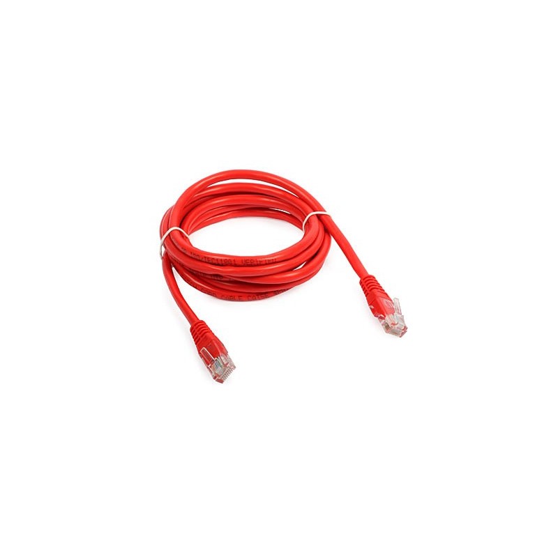 Patch cord UTP Cat5e (2m, roşu) - 1