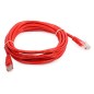 Patch cord UTP Cat5e (3m, roşu)