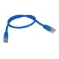 Patch Cord UTP Cat.6 0.5m, albastru