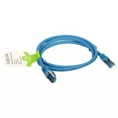 Patch cord S/FTP Cat6A (1m, albastru) - 1