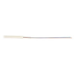 Cablu abonat FTTH singlemode (2 x G.657A1, LSZH, interior, metalfree) tambur 1000m - 1