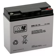 Acumulator gel MW 18-12S (12V, 18Ah)  - 1