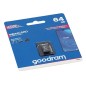 Card de memorie: microSDHC GOODRAM 64 GB (UHS-I, clasa 10, cu adaptor SD)