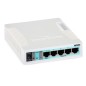 Switch Gigabit MikroTik RB260GS (CSS106-5G-1S, 5x10/100/1000 Mbps, SFP)
