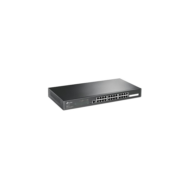 Switch 24 porturi gigabit TP-LINK TL-SG3428 4xSFP management - 1