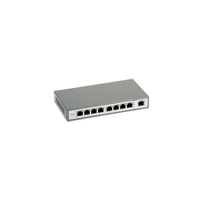 Switch PoE ULTIPOWER 0098af (9xRJ45, 8xPoE 802.3af) - 1