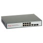 Switch PoE: ULTIPOWER 0288af (8xRJ45/PoE-802.3af, RJ45-GbE, 2xSFP-GbE)