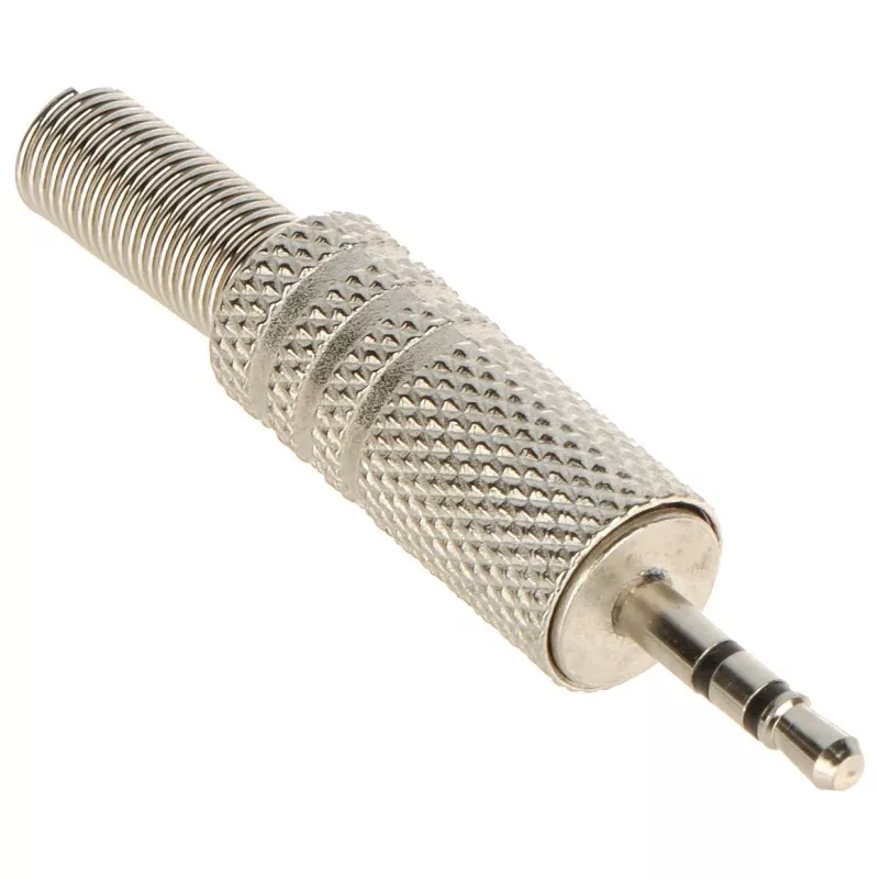 Mufă Jack tată stereo 2.5 mm metalică