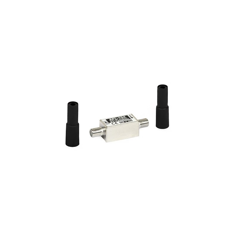 Amplificator DVB-T2 inline APL-104 (VHF/UHF, ecranat) - 1