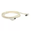 Cablu de antenă ecranat 1.5m DIPOL - 1 Cablu de antenă ecranat 1.5m DIPOL - 1