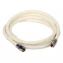 Cablu antenă mufat (mufe F compresie, 1.5m) DIPOL - 1