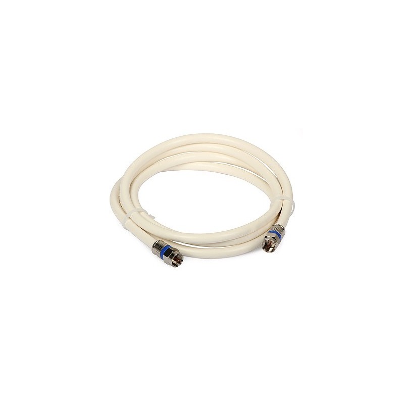 Cablu antenă mufat (mufe F compresie, 1.5m) - 1