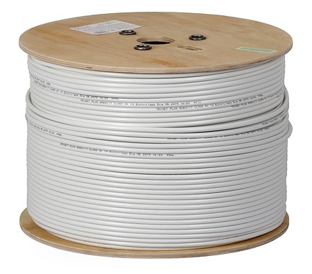 Cablu coaxial TRISET PLUS (Dca, 75 ohmi, clasa A+, 1,13/4,8/6,8, atenuare 110 dB) 500m