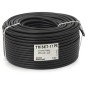 Cablu Coaxial RG11 Triset-11 (de exterior, cu gel, 75 ohmi, 1.65/7.2/10) [100m]