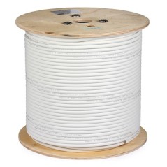 Cablu coaxial TRISET-11 (75 ohmi, clasa A, Cca LSZH, 1.63/7.2/10.2,100 dB) 300m - 1