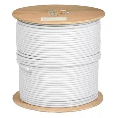 Cablu coaxial Tri-Shield RG-6 (Eca, 75 ohmi, clasa A+, Cupru, 1.02/4.8/7.0) 300m - 1