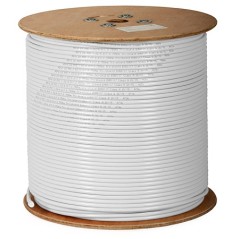 Cablu coaxial Tri-Shield RG-6 (Eca, 75 ohmi, clasa A+, Cupru, 1.02/4.8/7.0) 500m - 1